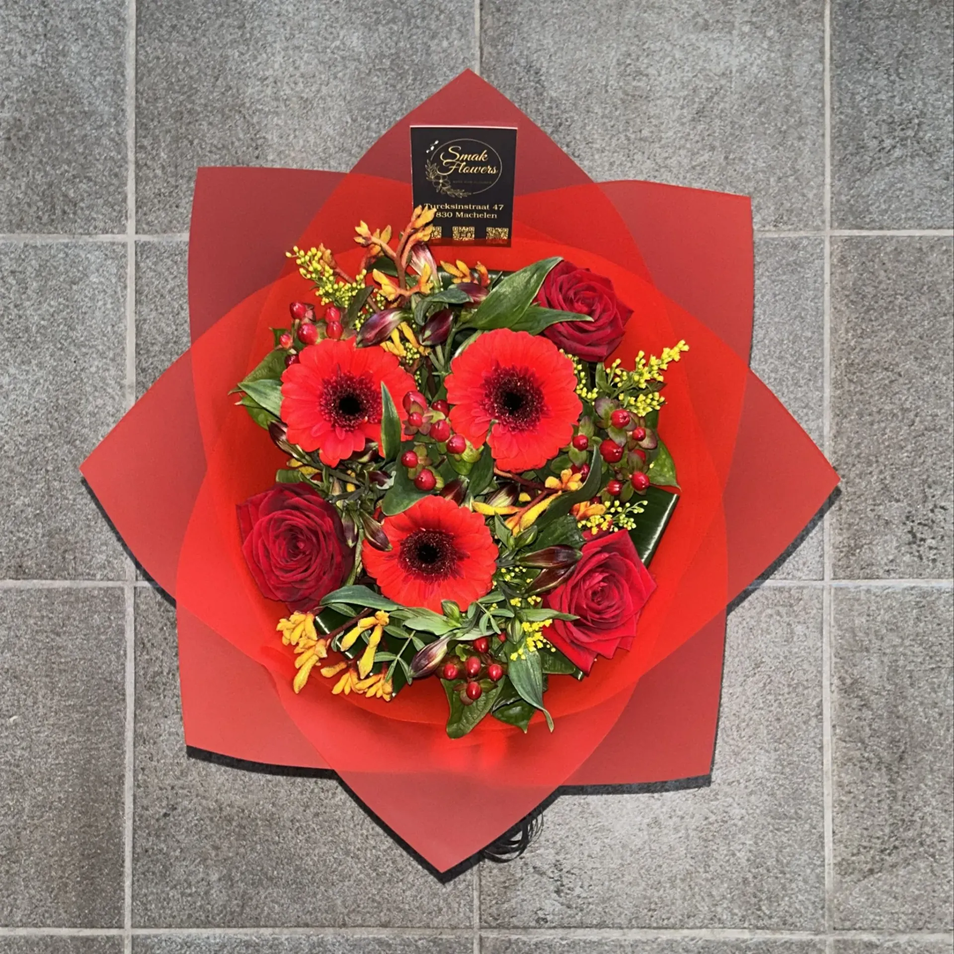 Roode mix - Moederdag (Standaard)