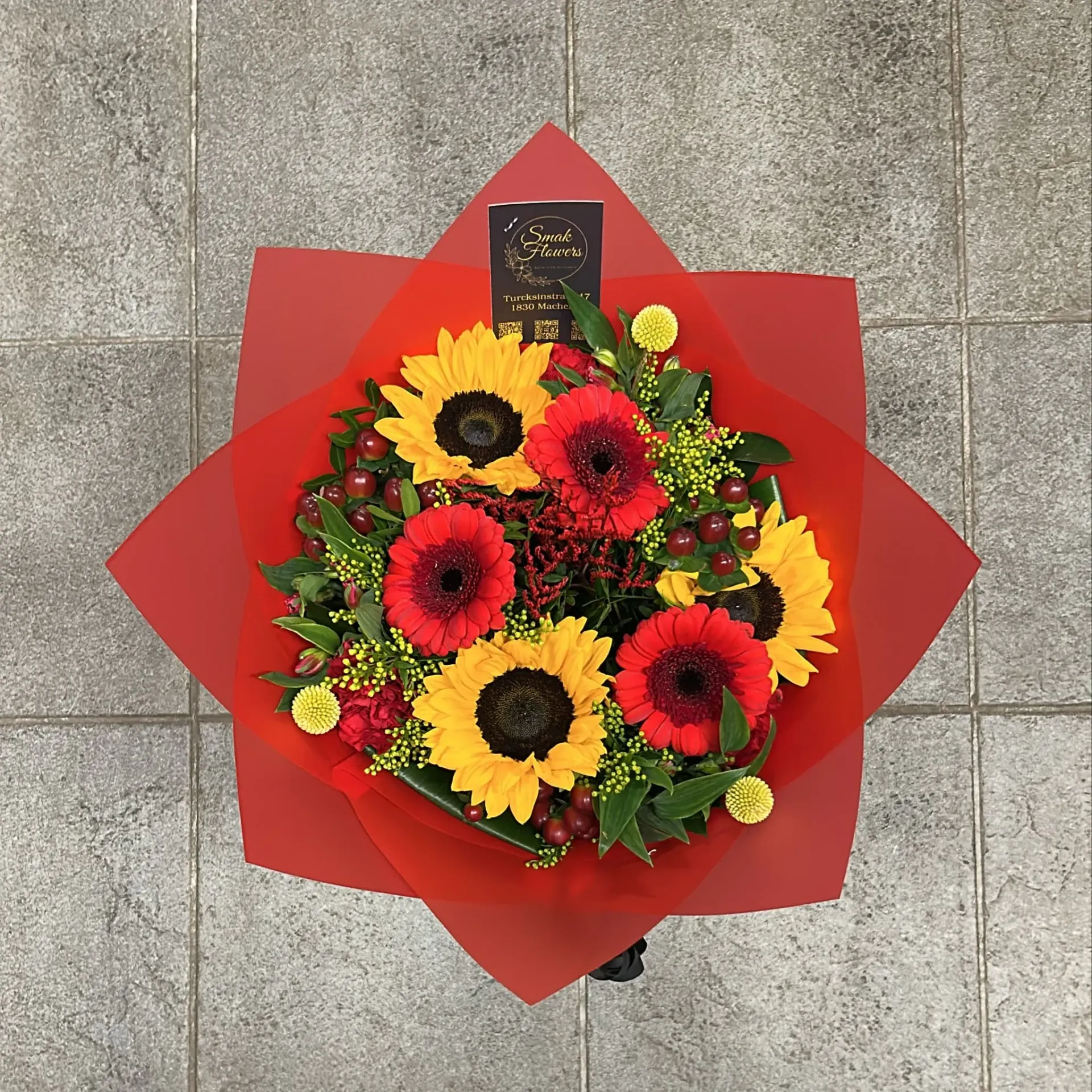 Mix rouge et jaune - fête des mères (Standard)