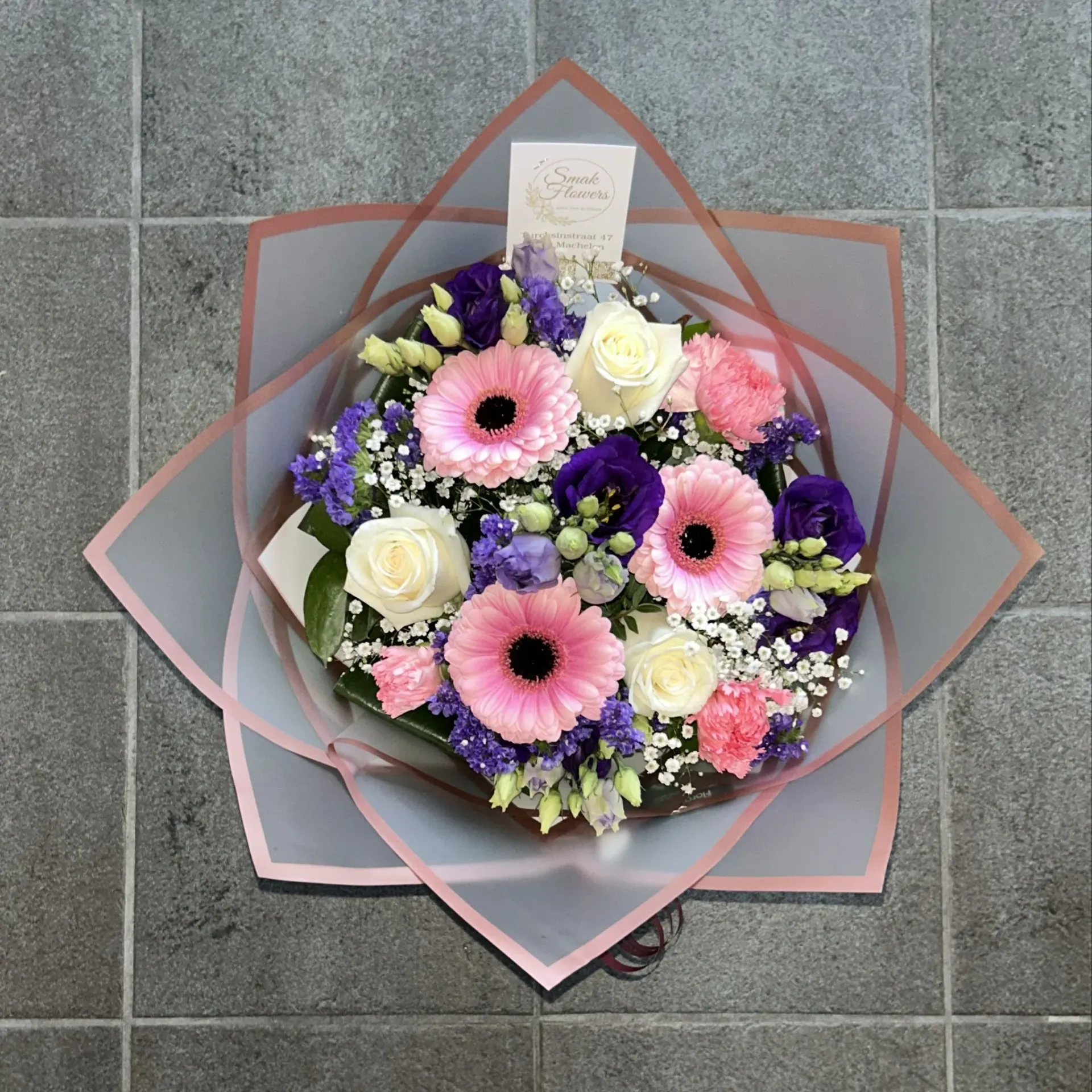 Mix van roze en paars  - Moederdag (Standaard)