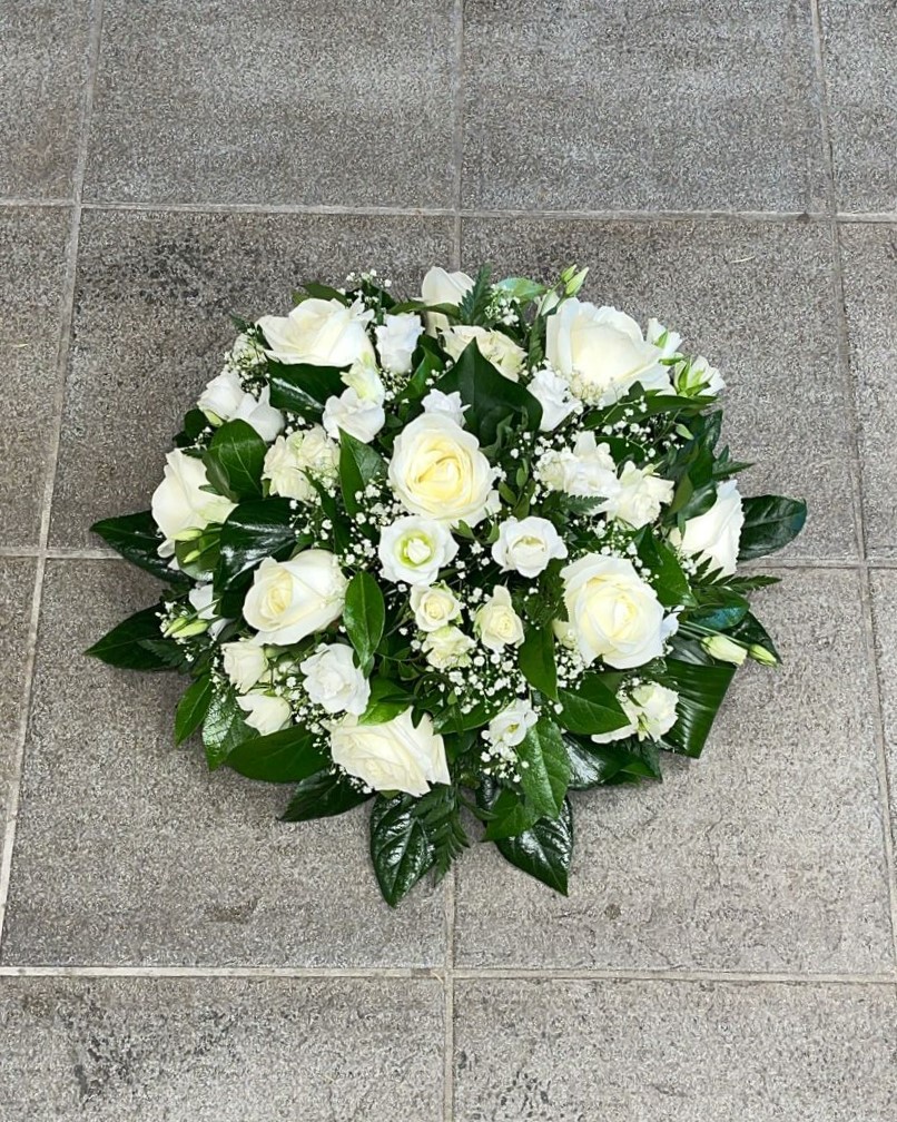 Dernière pensée (Composition délicate, Blanc, Selectionner un texte dans la liste)