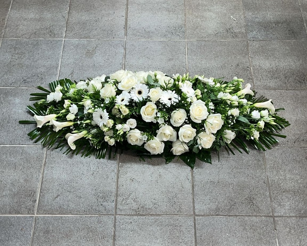 Symphonie de l'éternité (Composition délicate, Blanc, Selectionner un texte dans la liste)