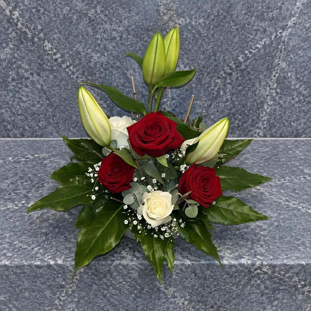 Composition florale Toussaint n°05